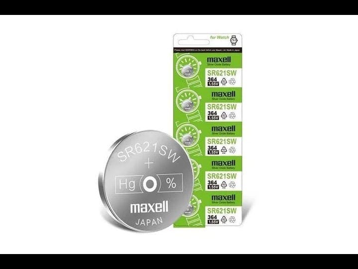2-x-maxell-sr621sw-364-d364-602-1-55v-silver-oxide-button-cell-watch-battery-official-genuine-maxell-1