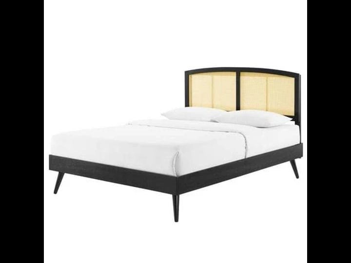 sierra-cane-and-wood-full-platform-bed-with-splayed-legs-wood-black-22546