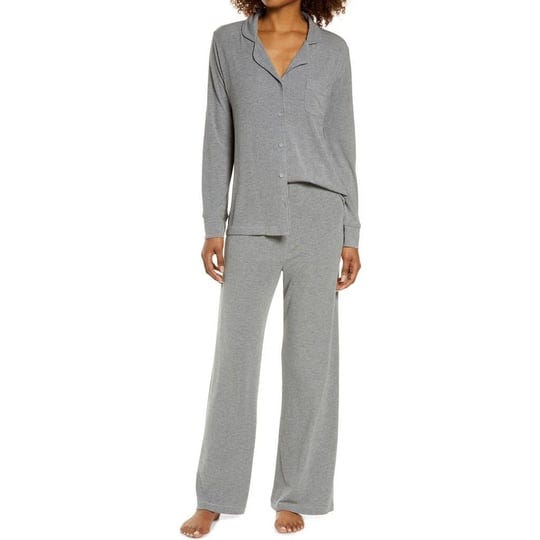 skims-soft-lounge-rib-sleep-set-in-heather-grey-at-nordstrom-size-4-x-1