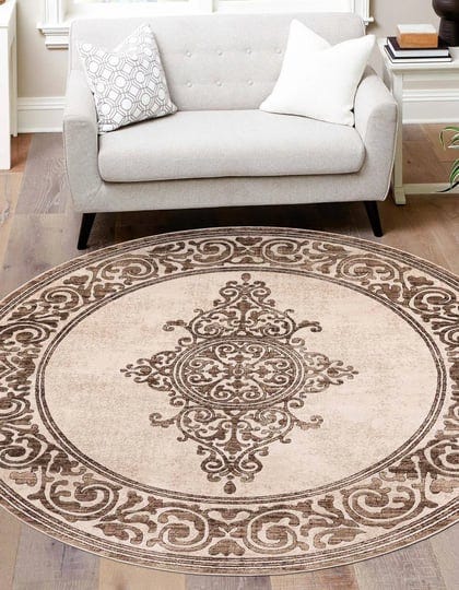 rugs-com-hermitage-collection-rug-8-ft-round-chocolate-brown-medium-rug-perfect-for-kitchens-dining--1