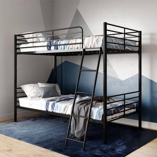 mainstays-twin-over-twin-convertible-bunk-bed-black-1