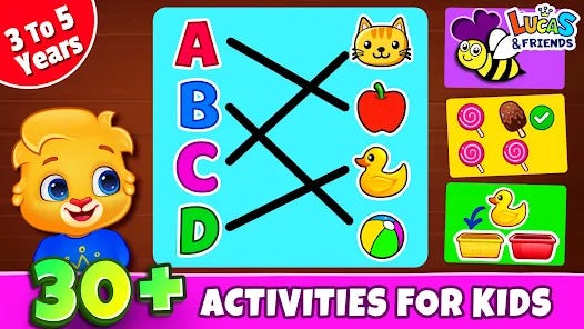 Kids Games for Toddlers 3-5: Fun Learning Adventures!