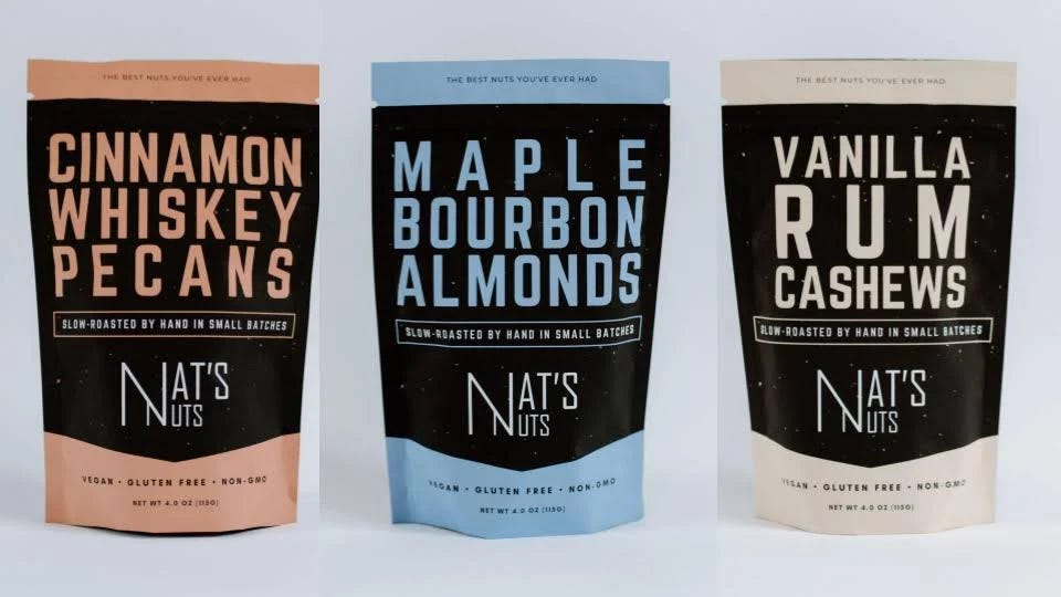 Maple Bourbon Almonds by Nat's Nuts - Delicious Nutty Treats | Image