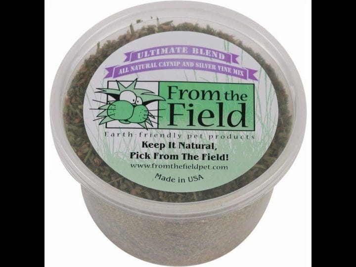 from-the-field-ultimate-blend-catnip-silver-vine-mix-2-oz-tub-1