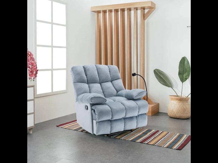 hzlagm-yingj-39-4-in-w-blue-velvet-upholstered-oversized-recliner-1