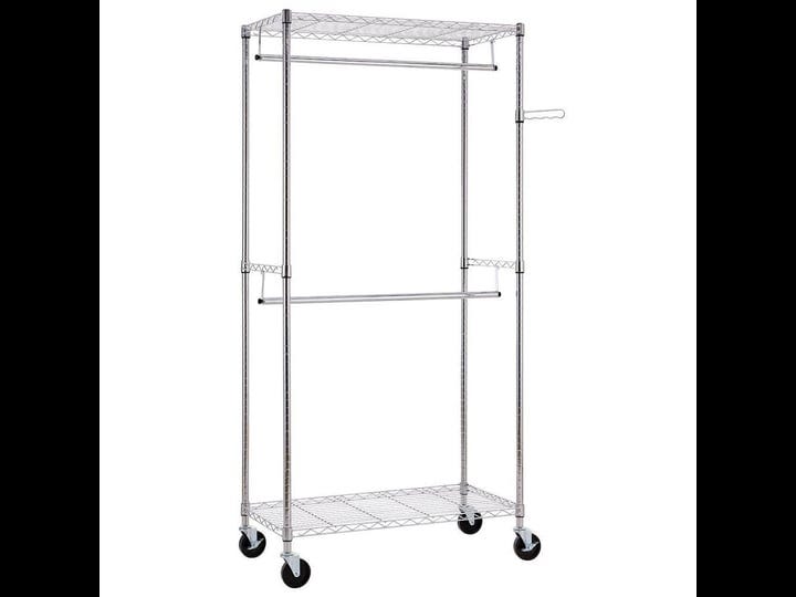 winado-silver-steel-freestanding-clothing-rack-with-adjustable-height-and-width-casters-included-70--1