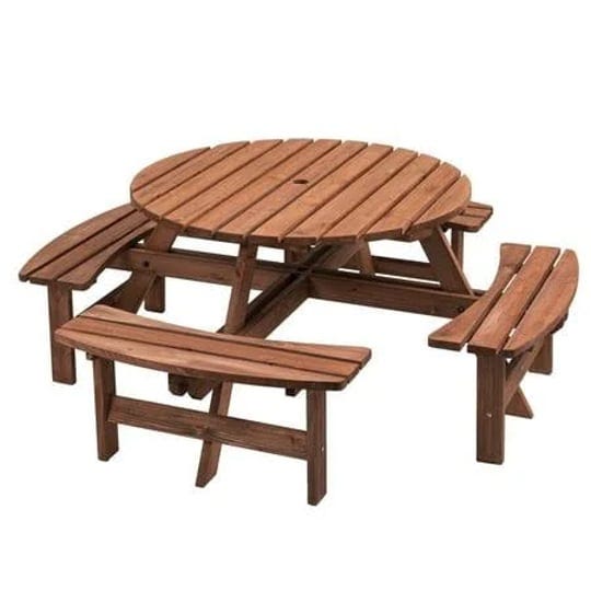 wooden-picnic-table-with-built-in-benches-43-12-gather-in-style-with-this-spacious-picnic-table-for--1