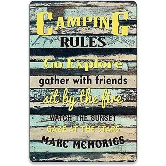 funny-camping-sign-retro-camping-rules-retro-farmhouse-family-outdoor-camping-sign-outdoor-sign-8x6i-1