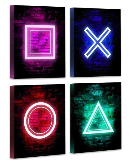 gamer-room-decor-for-boys-gaming-wall-art-framed-8x10-printed-neon-gaming-room-decor-posters-for-boy-1