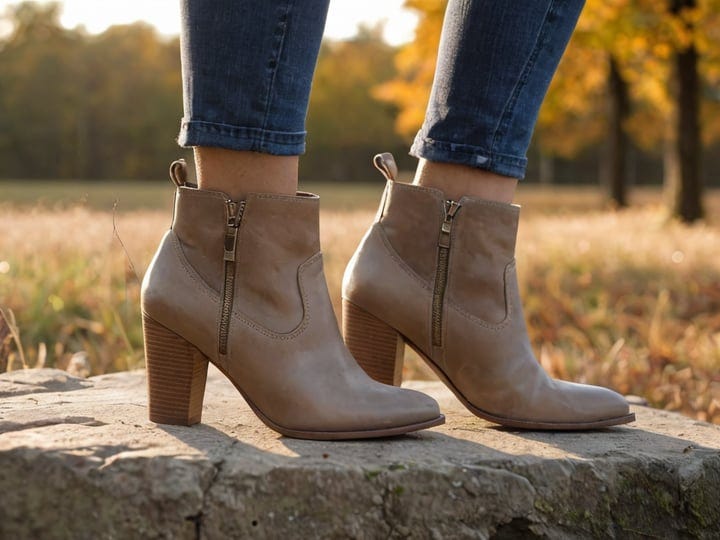 Taupe-Booties-With-Heel-5