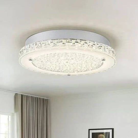 auffel-crystal-ceiling-light-flush-mount-led-close-to-ceiling-light-kitchen-bedroom-hallway-silver-1