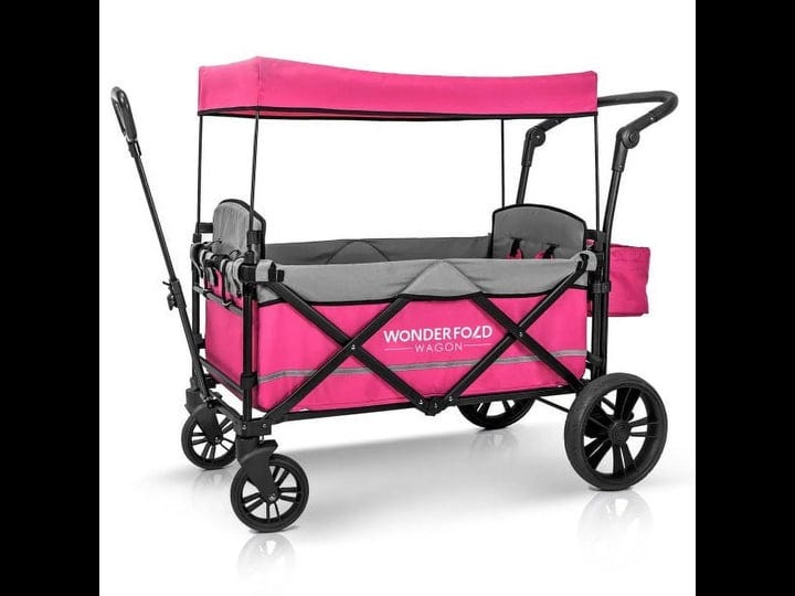 wonderfold-wagon-x2-pull-push-double-stroller-wagon-black-1