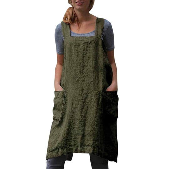 cotton-linen-apron-cross-back-apron-for-women-with-pockets-pinafore-dress-for-baking-cooking-1