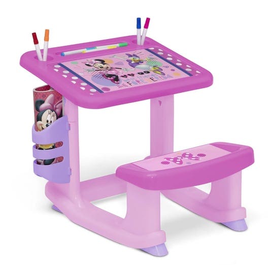 disney-minnie-mouse-draw-and-play-desk-by-delta-children-includes-10-markers-and-coloring-book-pink-1