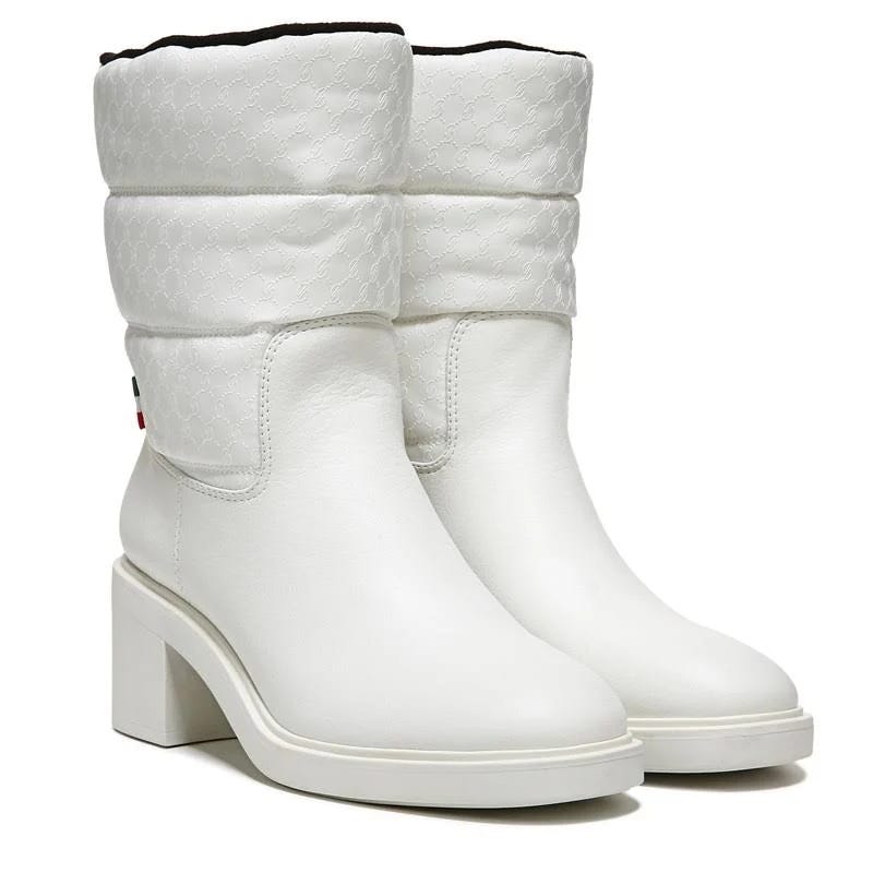 Elegant White Snow Winter Boots for Women | Image