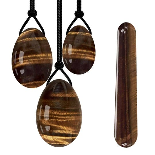 feminine-kegel-exerciser-yoni-egg-tiger-eye-set-drilled-set-no-box-1