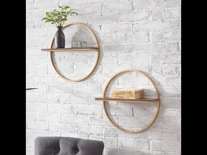 stylewell-15-in-h-x-15-in-w-x-4-in-d-wood-and-gold-metal-wall-mount-round-floating-shelf-set-of-2-1
