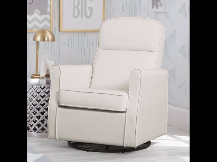 delta-children-blair-slim-nursery-glider-swivel-rocker-chair-cream-1