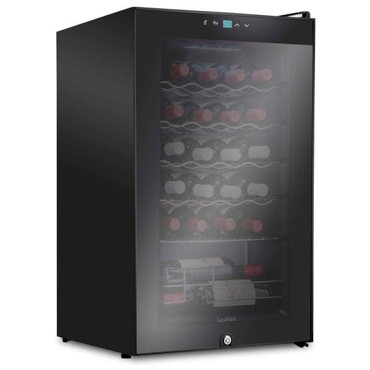 ivation-24-bottle-compressor-wine-refrigerator-freestanding-wine-cooler-with-lock-black-1