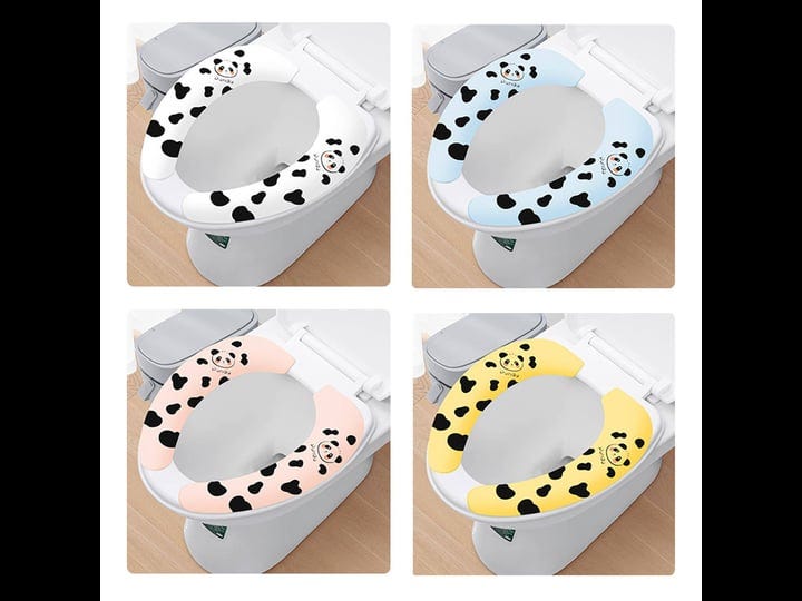 a-few-more-doiitien-4pcs-panda-bathroom-warmer-toilet-seat-cover-pads-washable-and-reusable-cushion--1