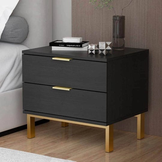 fufugaga-2-drawer-black-wooden-nightstand-bedside-table-with-4-metal-legs-15-7-in-d-x-19-7-in-w-x-18