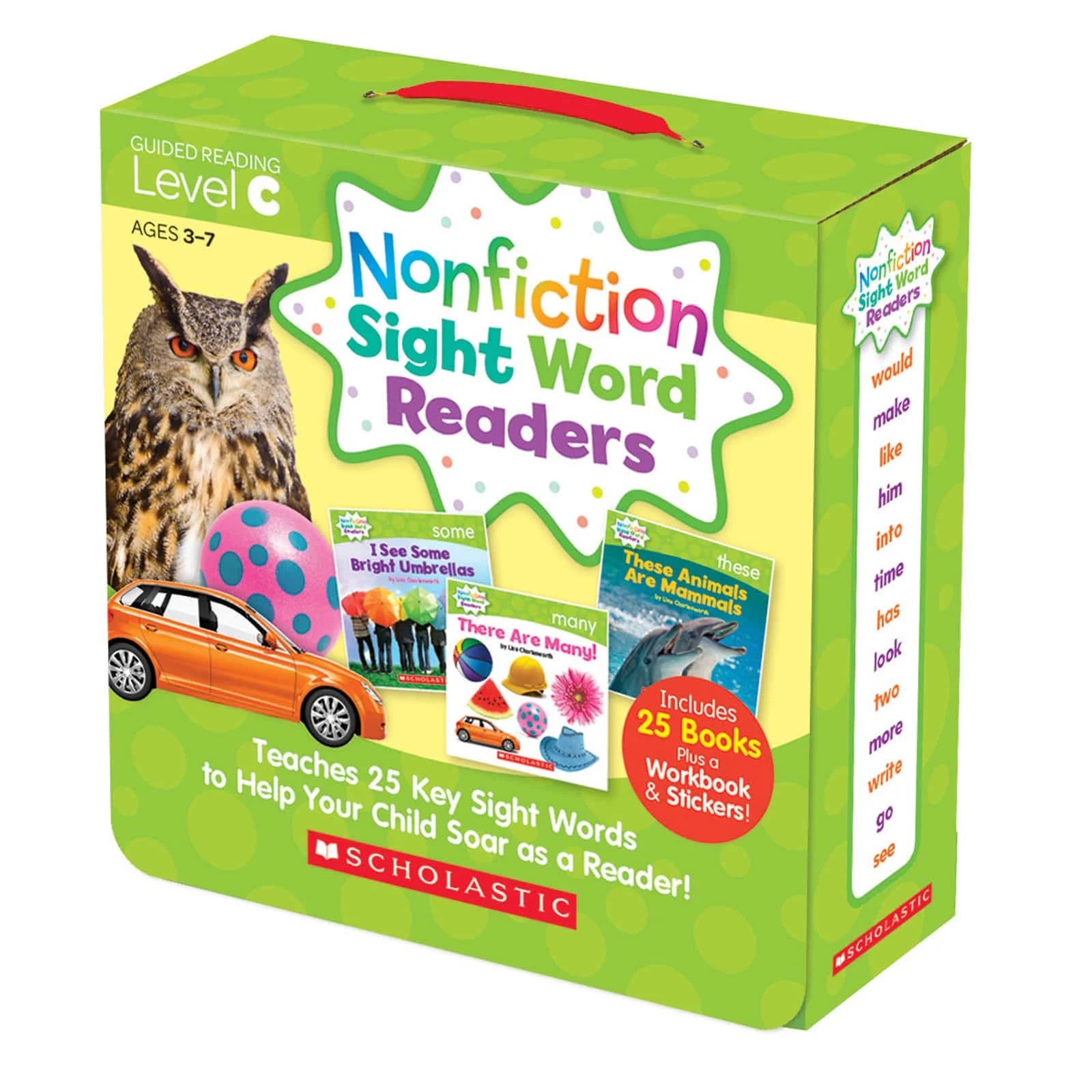 Scholastic Sight Word Readers: Guided Reading Level C (Parent Pack) | Image