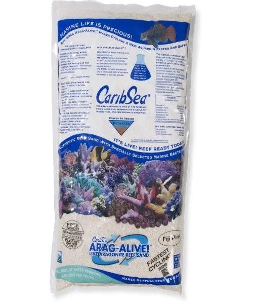 CaribSea Fiji Pink Reef Aquarium Sand for Stable PH and Reef Environment | Image