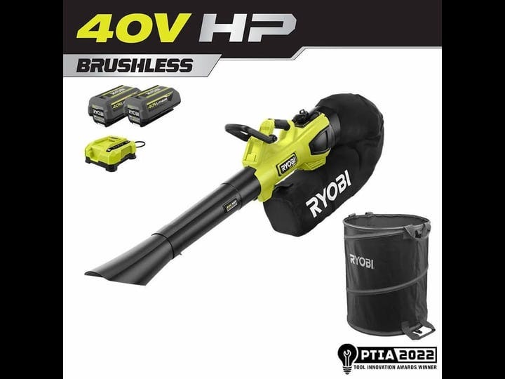 ryobi-40v-hp-brushless-100-mph-600-cfm-cordless-leaf-blower-mulcher-vacuum-w-lawn-leaf-bag-2-4-0-ah--1