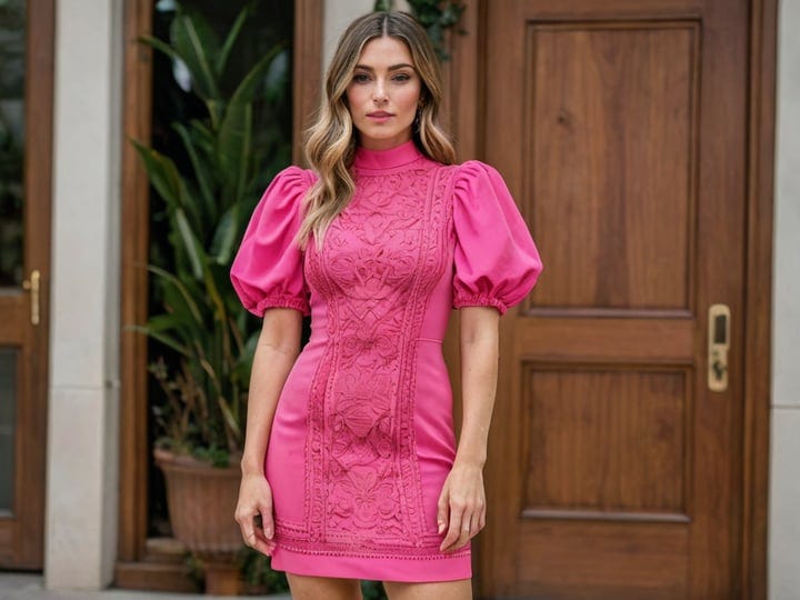 Puff-Sleeve-Dress-Pink-6