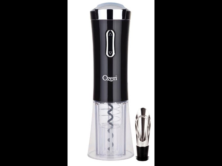 ozeri-nouveaux-ii-black-electric-wine-opener-with-foil-cutter-wine-pourer-and-stopper-1