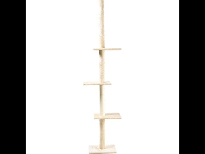 cat-craft-00348-unisex-4-level-carpeted-adjustable-floor-to-ceiling-climbing-perch-cat-tree-with-sis-1