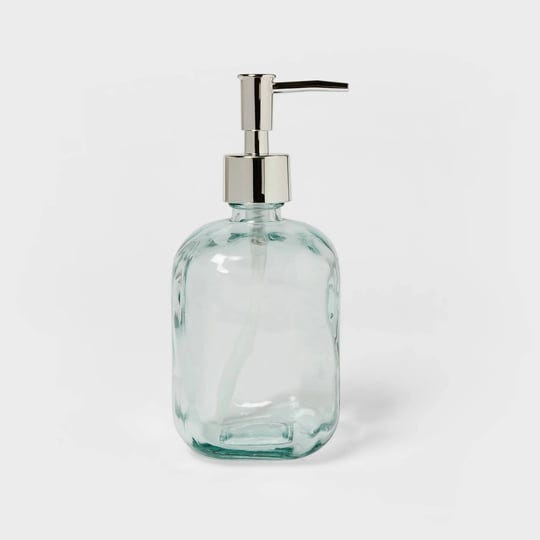 threshold-recycled-glass-clear-soap-dispenser-target-1