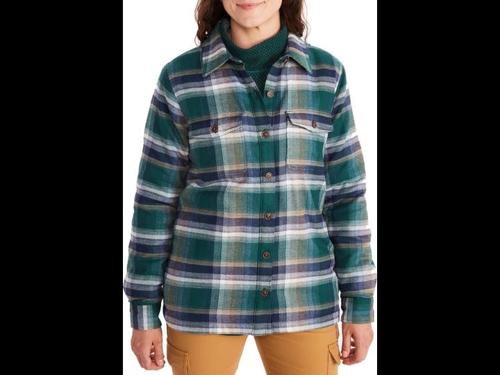 marmot-womens-ridgefield-sherpa-lined-ls-flannel-shirt-small-botanical-garden-1