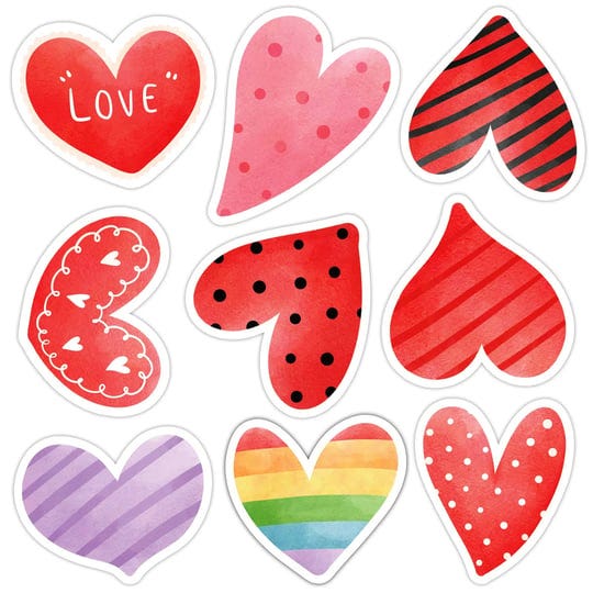 d4dream-valentines-heart-stickers-for-kids-216pcs-valentines-day-heart-labels-sticker-for-envelopes--1