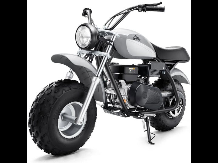 mototec-200cc-6-5hp-trailcross-gas-powered-mini-bike-grey-1