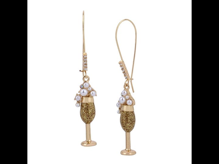 betsey-johnson-champagne-dangle-earrings-white-1