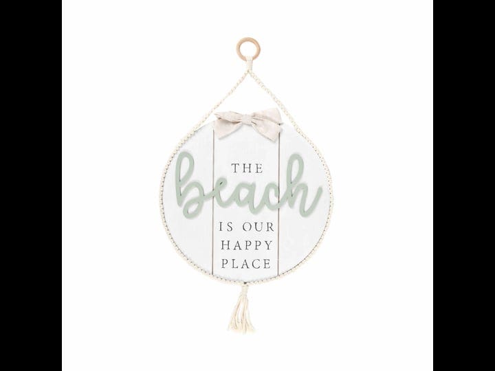 prinz-the-beach-is-our-happy-place-16-inch-x-16-inch-macrame-hanging-plaque-with-bow-and-tassel-whit-1