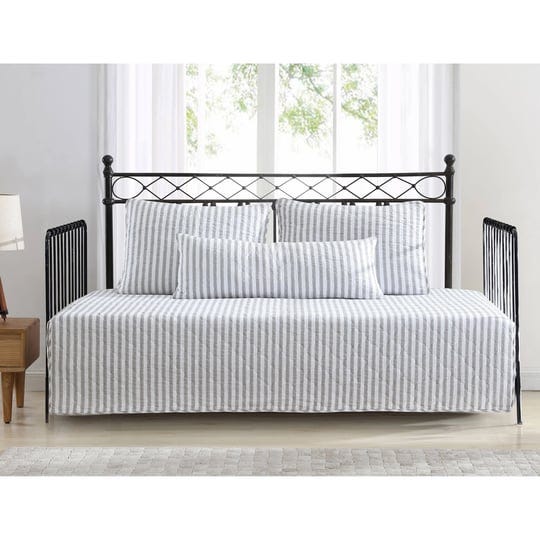 stone-cottage-willow-way-ticking-stripe-grey-daybed-cover-set-1