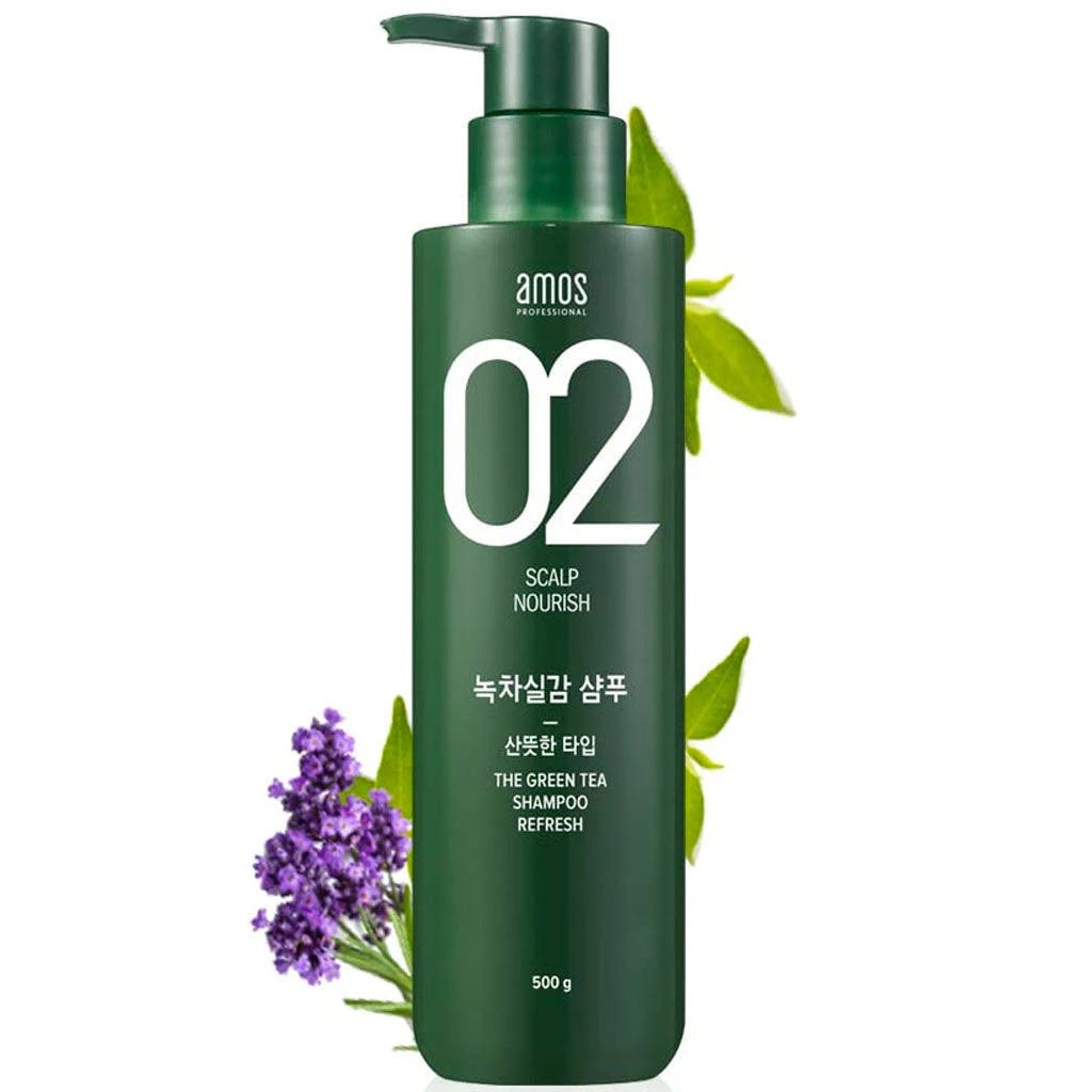 Revitalizing Green Tea Shampoo for Healthy Hair and Scalp | Image