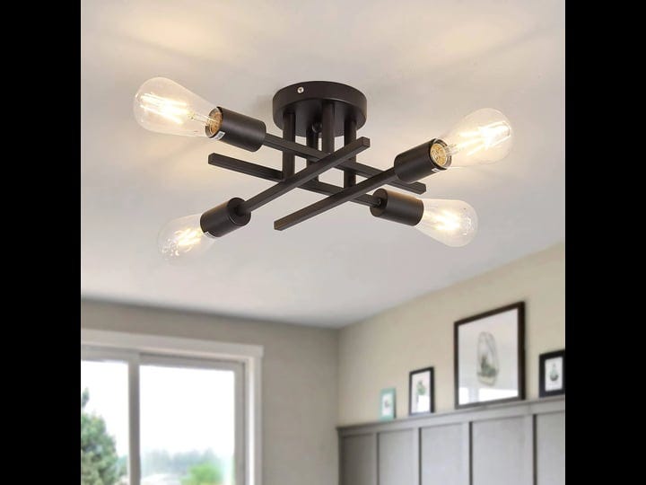 zglaojt-semi-flush-mount-4-light-ceiling-light-matte-black-with-e26-base-modern-chandelier-for-farmh-1