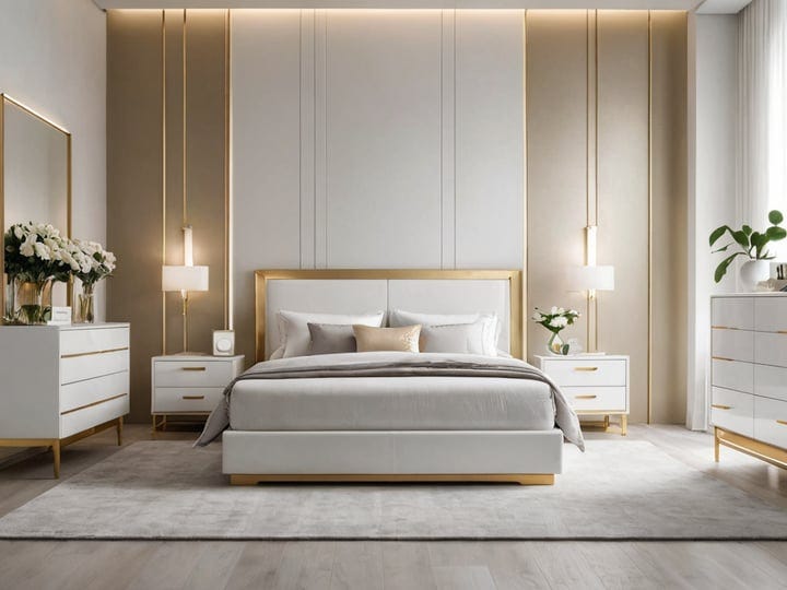 Gold-White-Bedroom-Sets-5