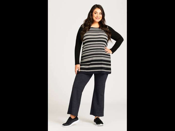 avenue-womens-plus-size-pima-bootleg-legging-charcoal-petite-14w-16w-1