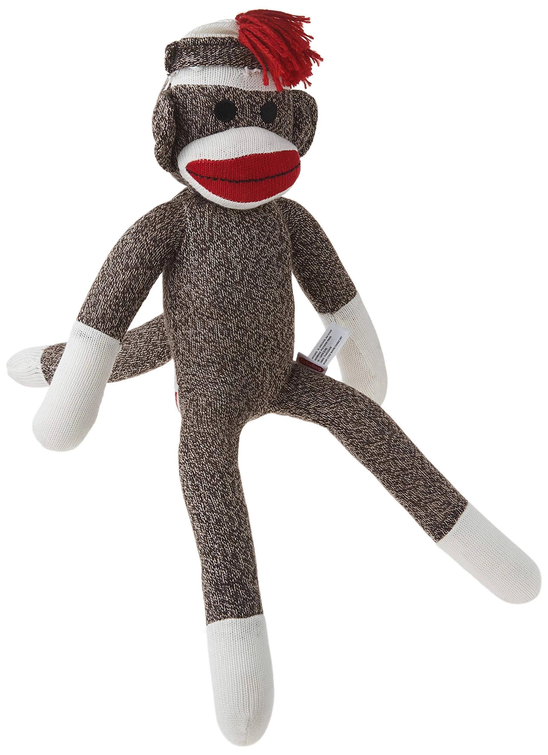 Comfy Sock Monkey Toy for Imaginative Play and Hugs | Image