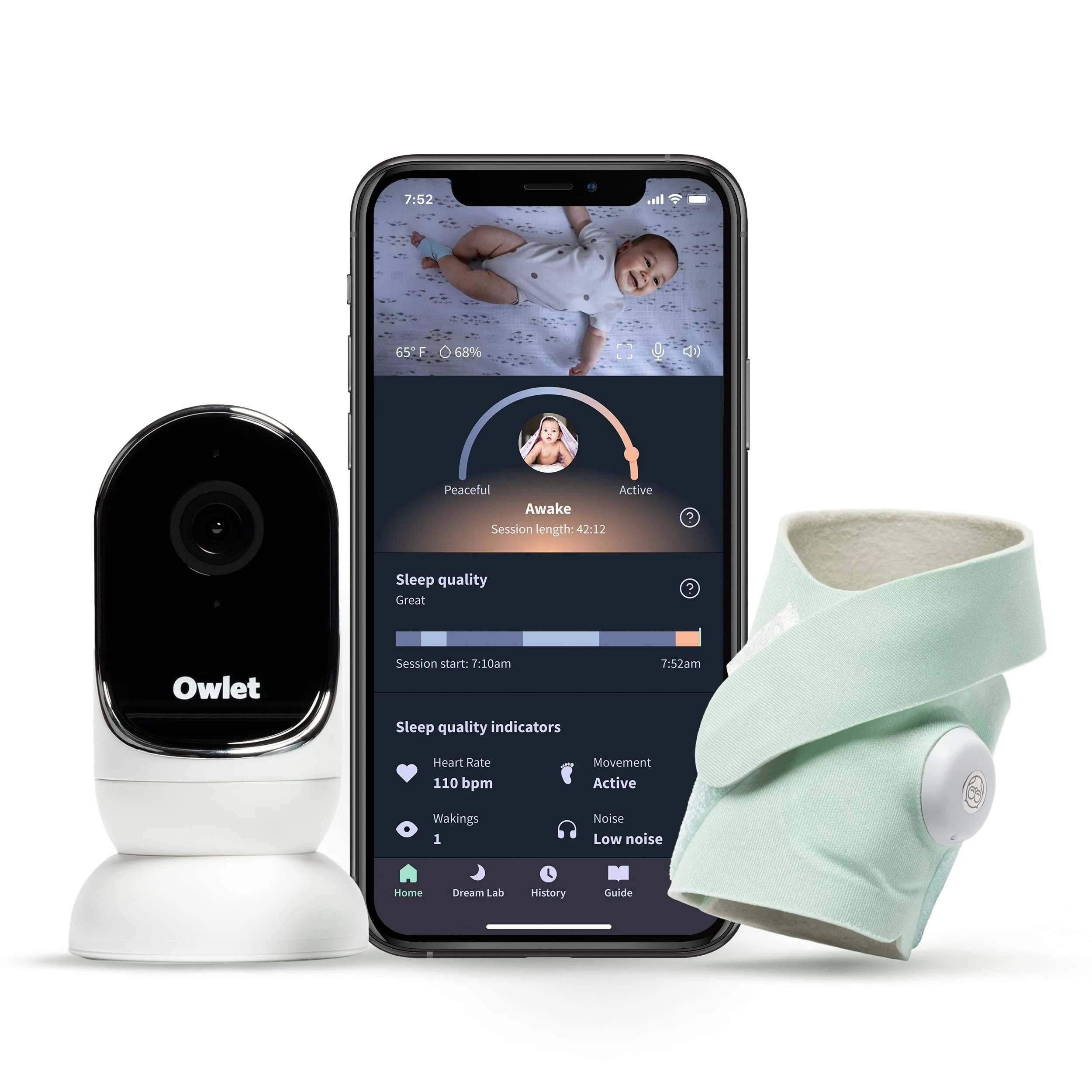 Owlet Dream Duo: Complete Baby Monitor & Sleep Tracker | Image