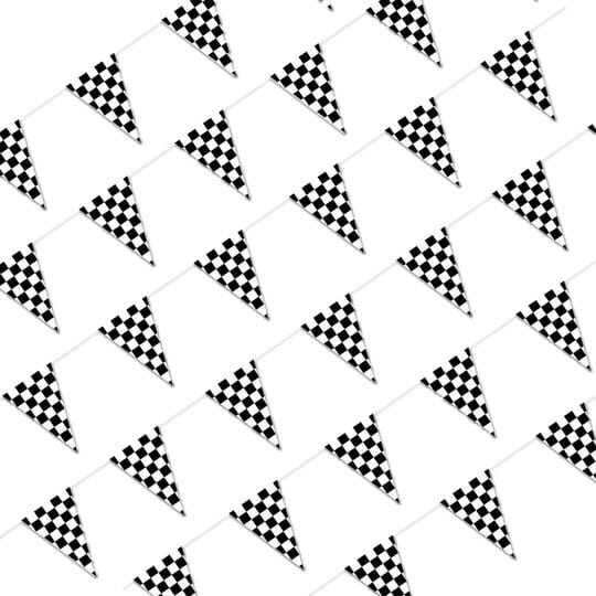 piokio-100ft-black-and-white-checkered-flag-banner-racing-birthday-decorations-for-nascar-race-party-1