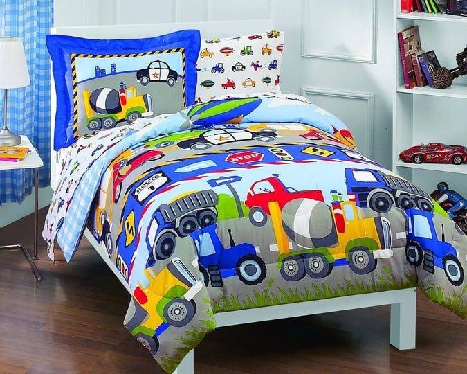 dream-factory-kids-trains-and-trucks-5-piece-comforter-set-blue-twin-1