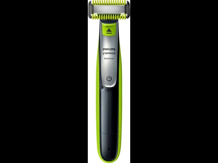 philips-norelco-oneblade-face-body-hybrid-electric-trimmer-and-shaver-qp2630-70-black-green-silver-1