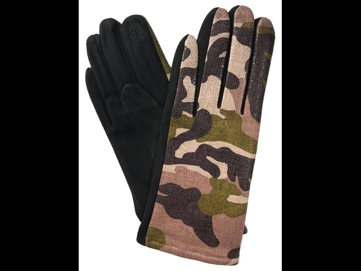 very-moda-womens-shimmery-pink-camouflage-stretch-fit-texting-tech-touchscreen-gloves-1