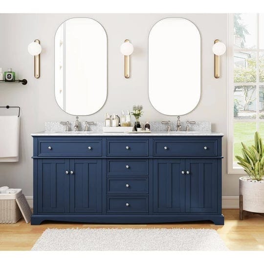 fremont-72-in-w-x-22-in-d-x-34-in-h-double-sink-freestanding-bath-vanity-in-navy-blue-with-grey-gran-1