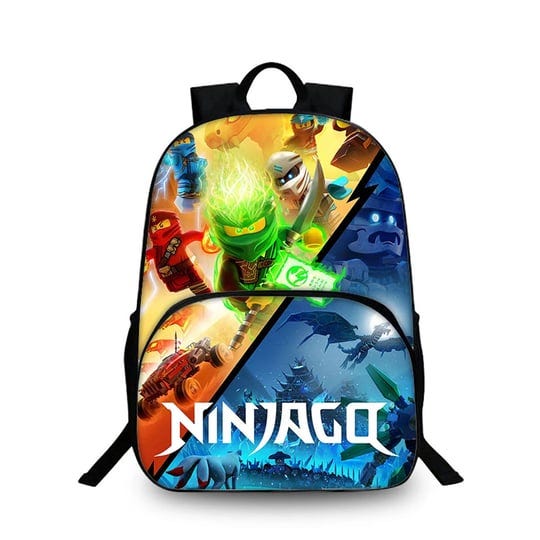 ninjago-15-inches-backpack-with-two-side-pouches-kids-school-bookbag-1